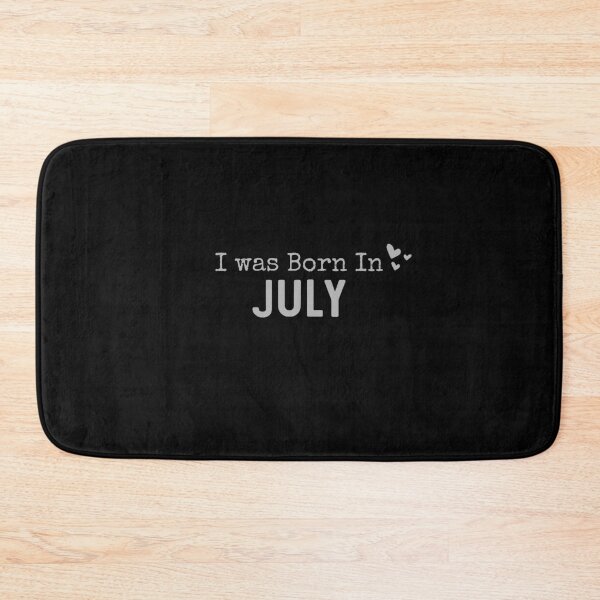 Item preview, I was Born in July Month designed and sold by Digital Lama Creations.
