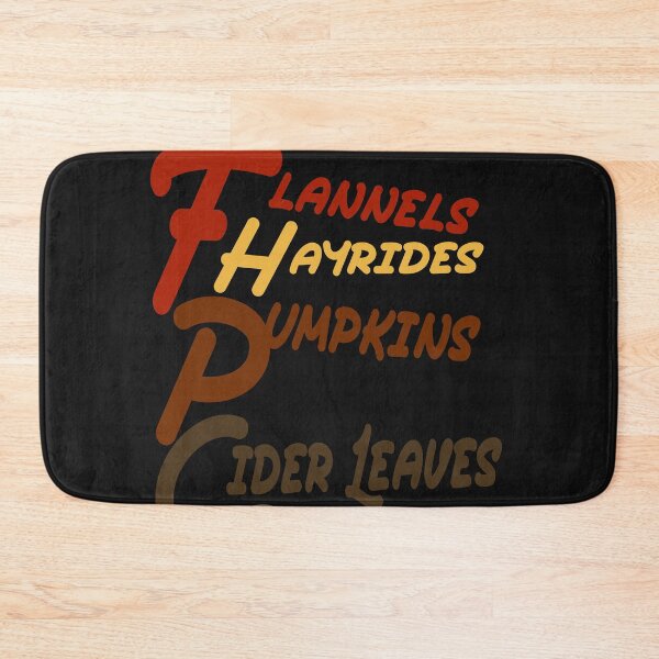 Item preview, Flannels Hayrides Pumpkins Cider Leaves Bonfires designed and sold by sodoprod.