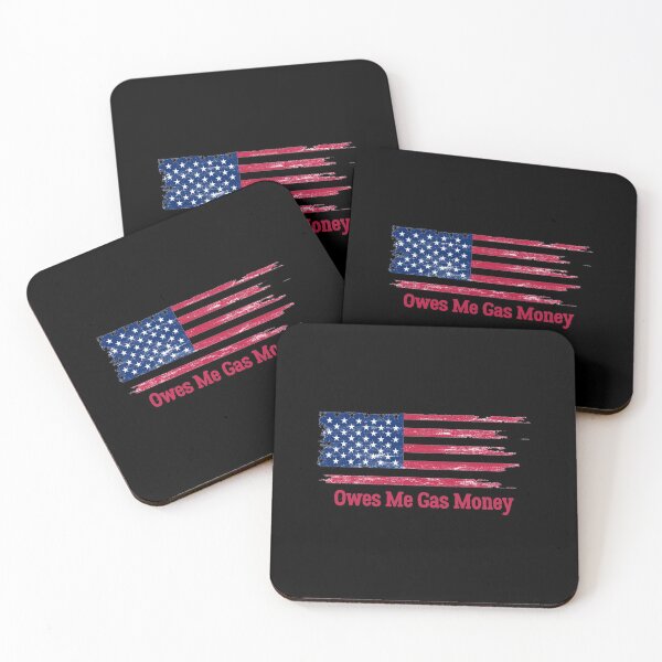 Item preview,  Owes Me Gas USA Flag  T-shirt Anti Biden & Funny Pro Trump 2024 Political Gifts designed and sold by Yobeli.