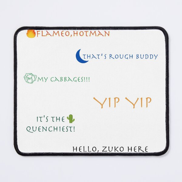 Item preview, Zuko Quotes Pack  designed and sold by AnimeWorld8.