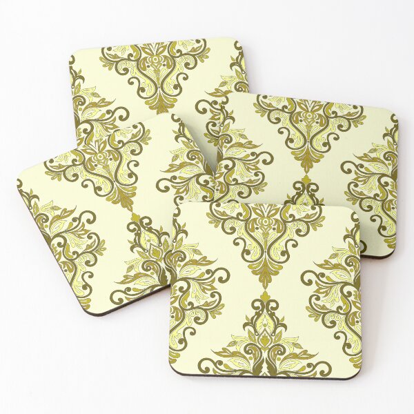 Item preview, Seamless Paisley Repeat Pattern - Yellows designed and sold by SemDesigns1.