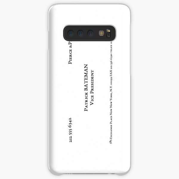 American Psycho Bateman Business Card Samsung Galaxy Snap Case