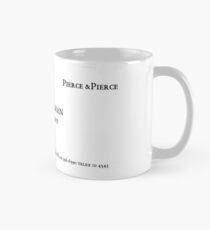 American Psycho Bateman Business Card Mug