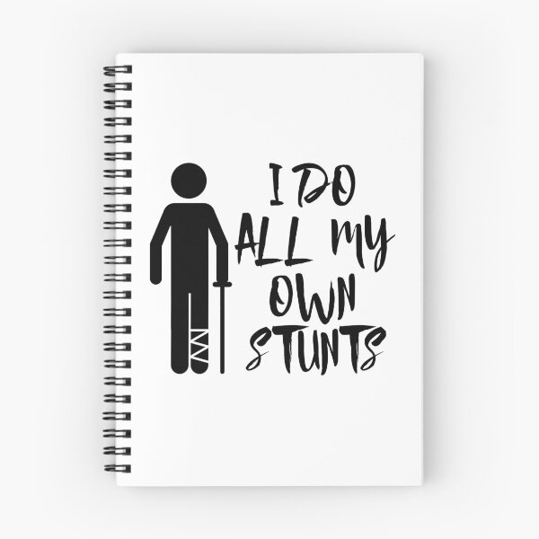 Item preview, I Do All My Own Stunts Broken Leg designed and sold by Bendthetrend.