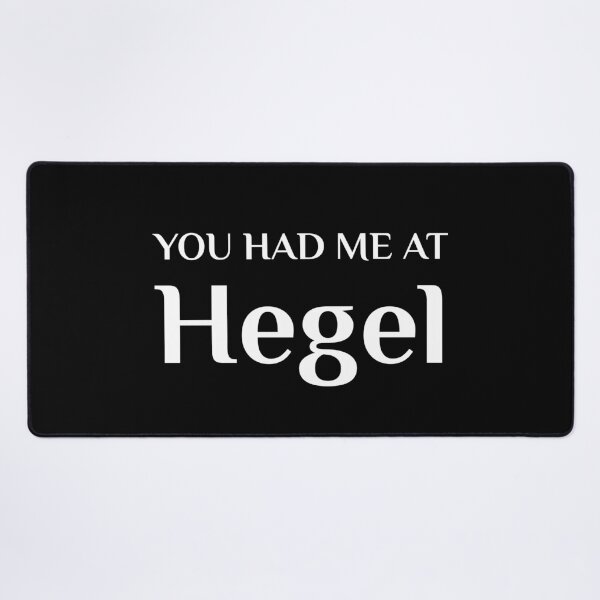 Item preview, You Had Me At Hegel Philosophy Teacher Student Philosopher designed and sold by Creekman Designs.