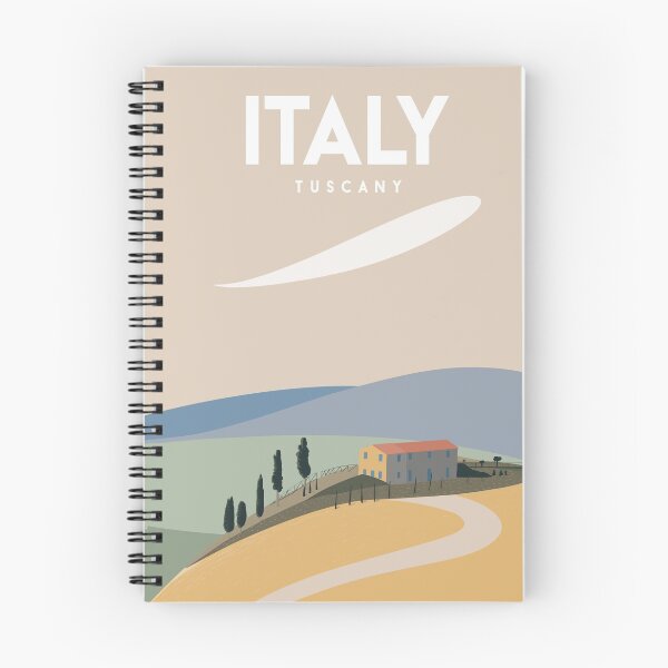 Item preview, Italy tuscany travel poster designed and sold by Arctic frame studio.