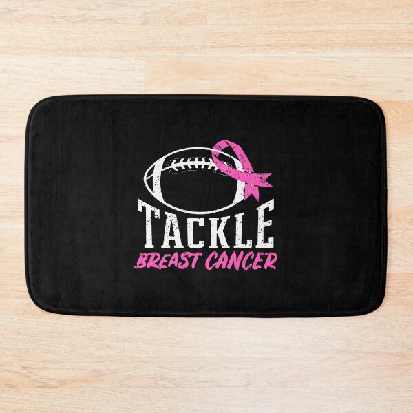 Aperçu de l'œuvre Lutte contre le cancer du sein Football Sensibilisation au cancer Shiertackle créée et vendue par steve1996cr.