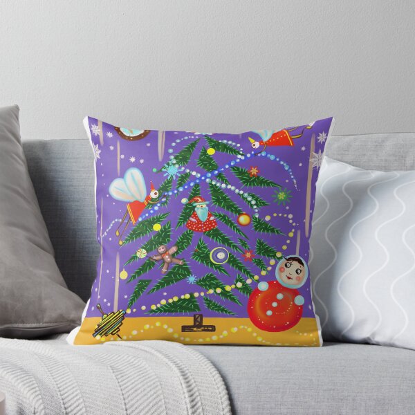 Item preview, A magical fairy-tale Christmas card with stars designed and sold by Magicbrush13.