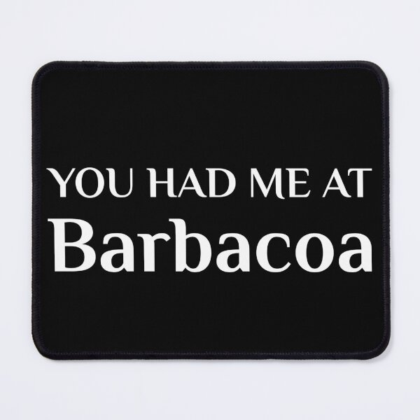 Item preview, You Had Me At Barbacoa Funny Mexican Barbecue Food Fan designed and sold by Creekman Designs.