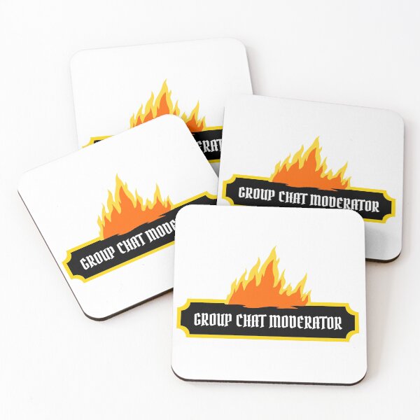 Item preview, Group Chat Moderator designed and sold by DollarDollar.