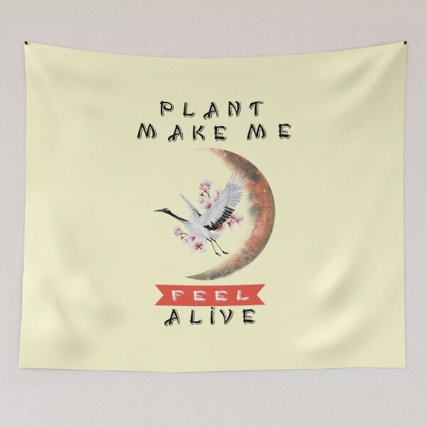 Item preview, Plant make me feel alive designed and sold by Lansangsan.