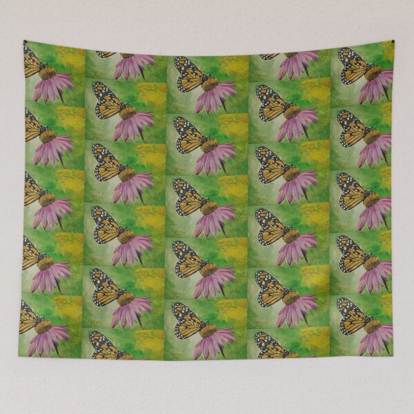 Item preview, Butterfly on a Coneflower designed and sold by JYEmeryArt.