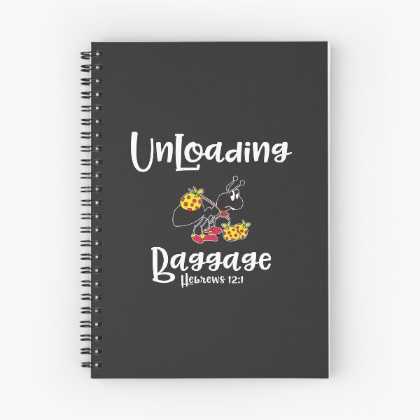 Item preview, Christian Design - Unloading Baggage - Hebrews 12 verse 1 designed and sold by simplydesignart.