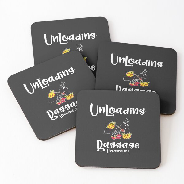 Item preview, Christian Design - Unloading Baggage - Hebrews 12 verse 1 designed and sold by simplydesignart.