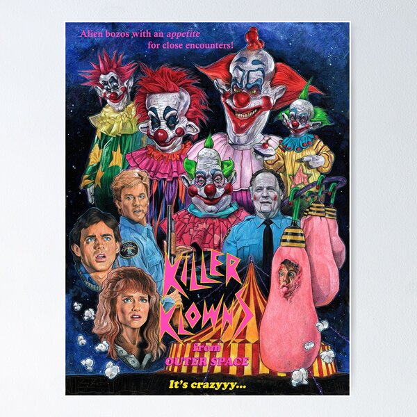 Item preview, Killer Klowns from Outerspace / Payasos Asesinos designed and sold by juanjoseart1980.