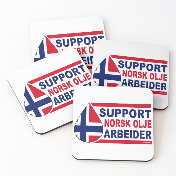 Item preview, Support Norwegian Oil Workers; designed and sold by StickerApe.