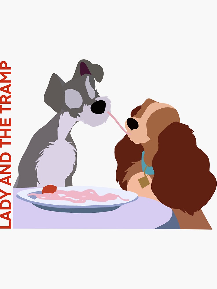 Lady & The Tramp Dogs Brown White Cute Disney Cartoon Baseball Jersey Shirt