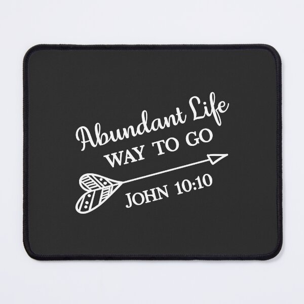 Item preview, Christian Design - Abundant Life - John 10 verse 10 designed and sold by simplydesignart.