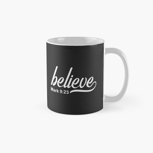 Item preview, Christian Design - Believe - Mark 9 verse 23 designed and sold by simplydesignart.