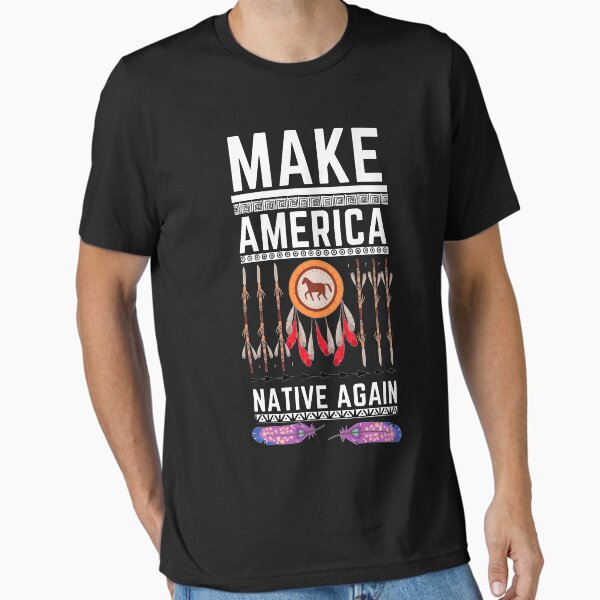 Item preview, Make America Native Again-Indigenous People's Day Not Columbus Day Native American October 12th Celebration  designed and sold by ChicTeeshop.