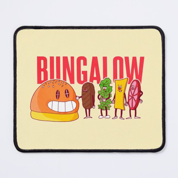 Item preview, Bungalow burger foodie funny recipe designed and sold by Sovik Goswami.