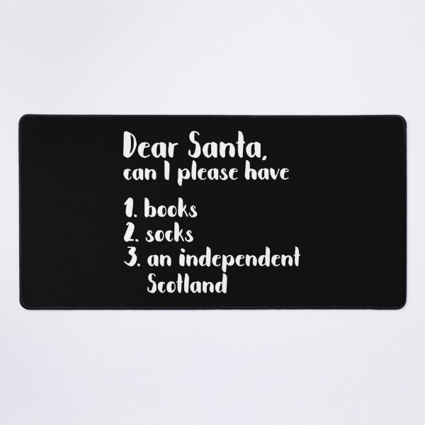 Item preview, DEAR SANTA SCOTTISH INDEPENDENCE THEMED CHRISTMAS LIST designed and sold by MacPean.