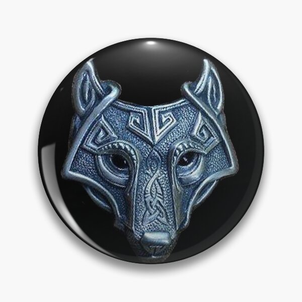 Item preview, Odin Wolf Viking Spiritual Spirit Animal designed and sold by signsandsymbols.