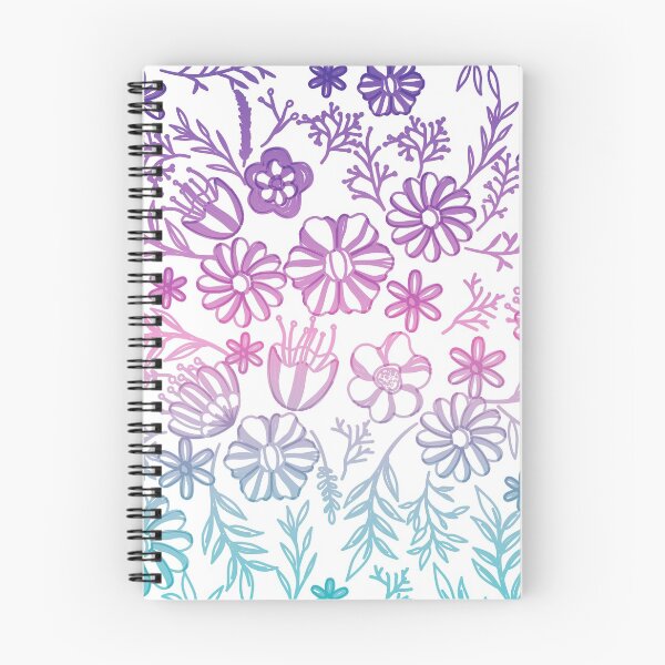 Item preview, Seamless purple sky floral pattern designed and sold by Dear-Ashlin.