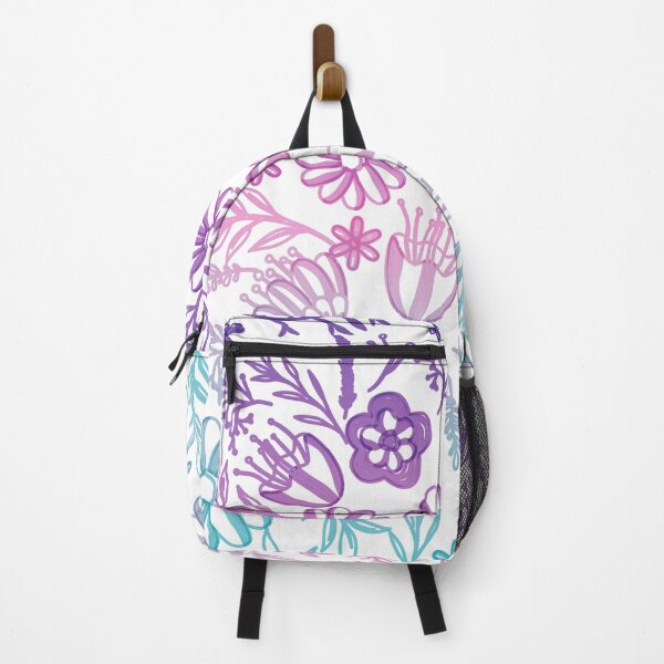 Item preview, Seamless purple sky floral pattern  designed and sold by Dear-Ashlin.