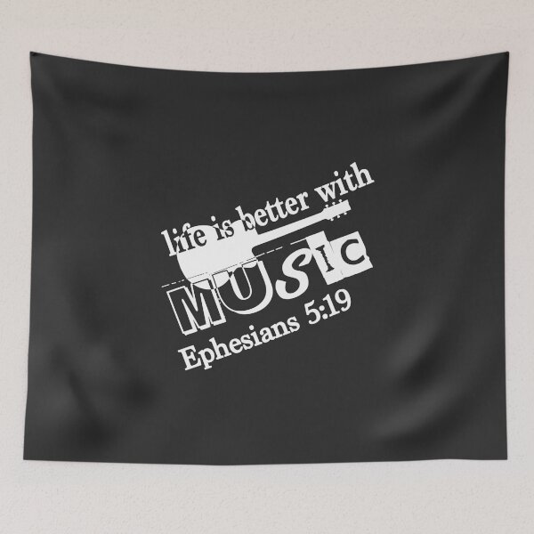 Item preview, Christian Design - Life is Better with Music  designed and sold by simplydesignart.