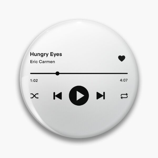 Item preview, Hungry Eyes song card designed and sold by Sutherlandh.