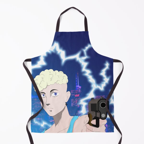 Item preview, a guy with a gun in the night city designed and sold by Prof209.