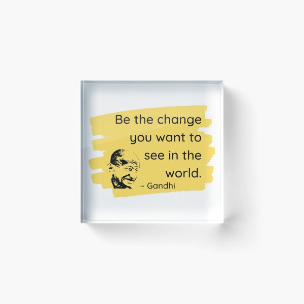 Item preview, Be the Change designed and sold by RaesPlace.
