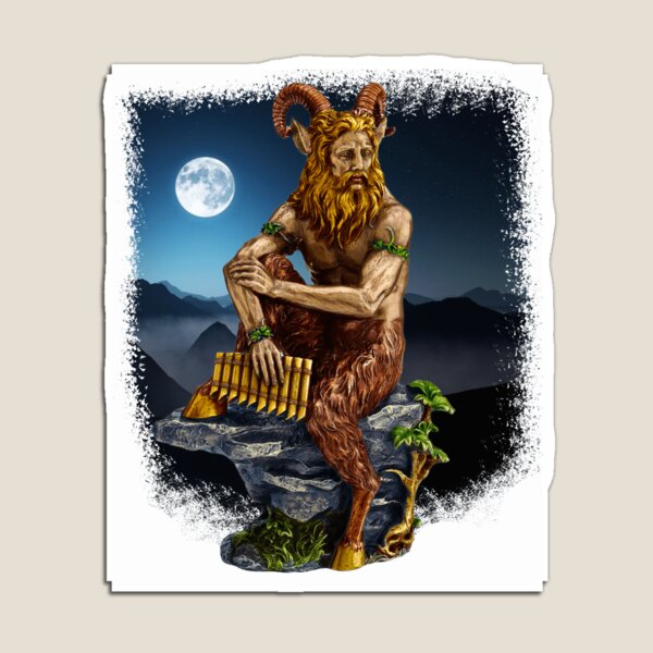 Item preview, Pan God of the Wild designed and sold by signsandsymbols.
