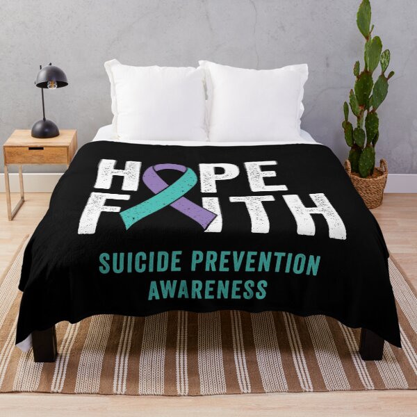 Item preview, Hope Faith Suicide Prevention Awareness designed and sold by Magdy Store.