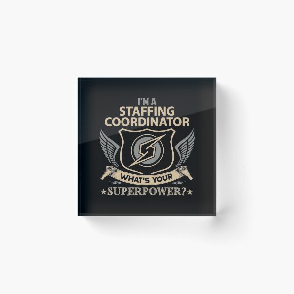 Item preview, Staffing Coordinator T Shirt - Superpower Job Gift Item Tee designed and sold by ribbinjunk.