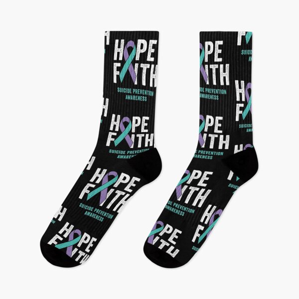 Item preview, Hope Faith Suicide Prevention Awareness designed and sold by Magdy Store.