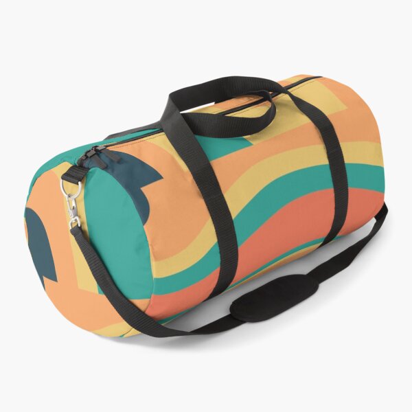 Item preview, Multicolored Green and Orange Waves Liquid Marble designed and sold by NECHSTORE.