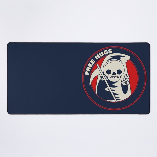 Item preview, Cute Grim Reaper Free Hugs designed and sold by MnEmzStudio.