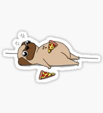 Pizza Buzz - Mops Sticker