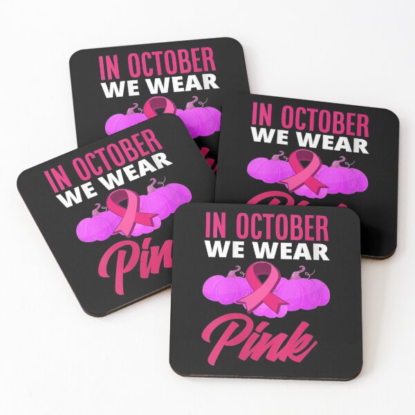 Item preview, Womens In October We Wear Pink Breast Cancer Awareness V-Neck  designed and sold by CuthbertShop.