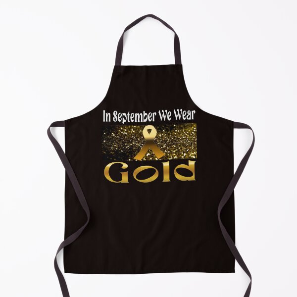 Item preview, In September We Wear Gold Childhood Cancer Awareness designed and sold by Hanaahashem.
