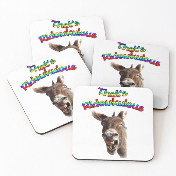Item preview, Funny Donkey, Ridonkulous, ridiculous, redonkulous, funny donkey face designed and sold by HazardPaay.