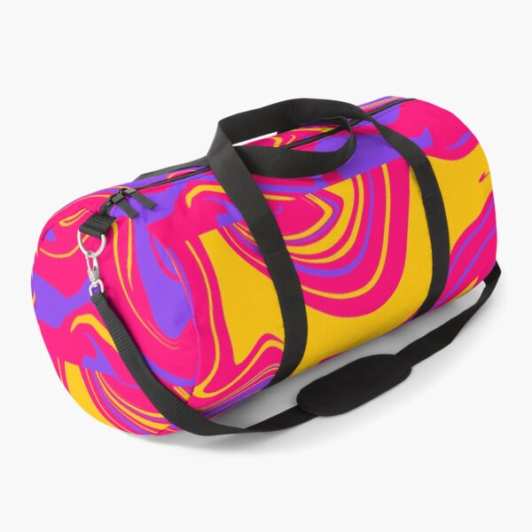 Item preview, Funky Psychedelic Red, Orange and Purple Waves Liquid Marble designed and sold by NECHSTORE.
