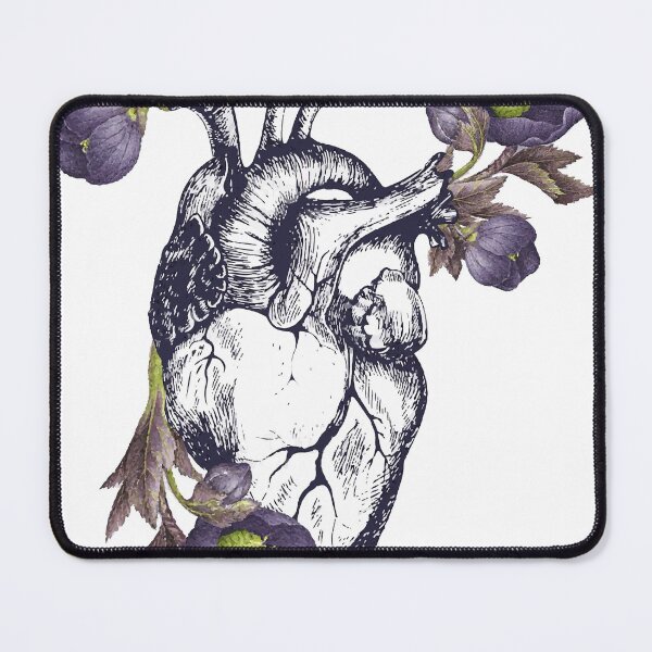 Item preview, Realistic Heart and Flowers designed and sold by ecodedesigns.