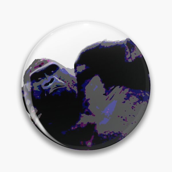Item preview, Relaxed Gorilla - Pop Art Style & Posterized  designed and sold by artisananimals.