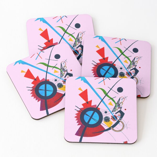 Item preview, KANDINSKY HD - Violet Art in Pink designed and sold by Go Logo Designs.