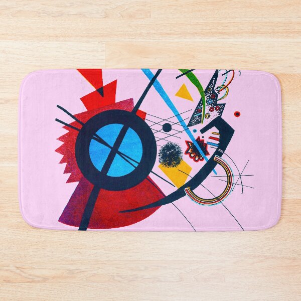 Item preview, KANDINSKY HD - Violet Art in Pink designed and sold by Go Logo Designs.