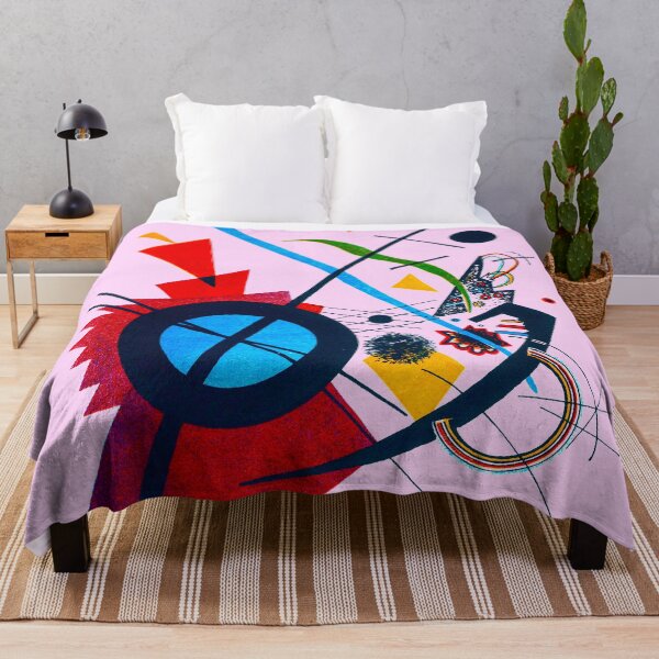 Item preview, KANDINSKY HD - Violet Art in Pink designed and sold by Go Logo Designs.