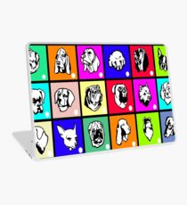 Dogs Living Colors Laptop Skin